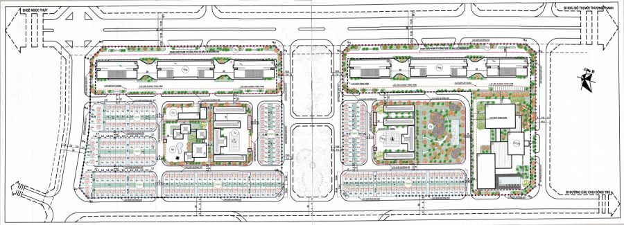 Quy hoạch chi tiết Mặt bằng Khu đô thị khai Sơn City